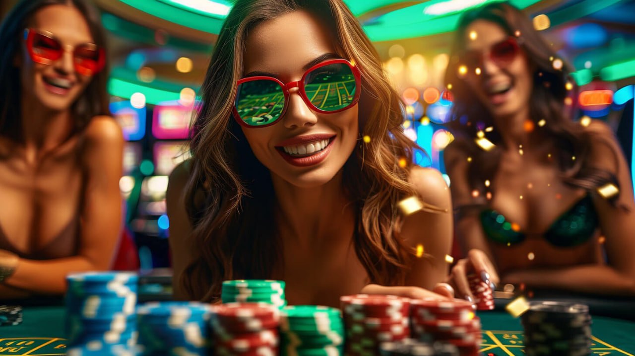 Pengguna menikmati hiburan casino dengan tampilan menarik di layar desktop